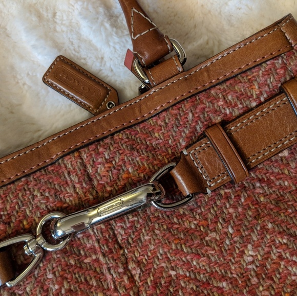 ❤️ Coach Hamptons Herringbone - Picture 5 of 8